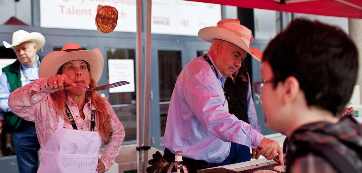 We ve built the ultimate calgary stampede pancake breakfast map