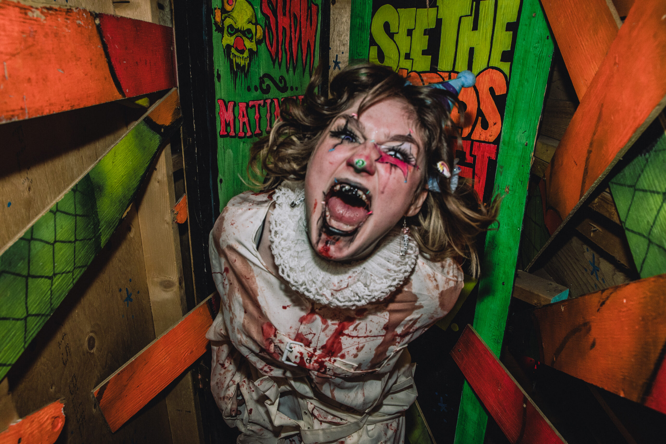 Screamfest curiocity calgary scary clown